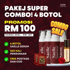 SAELLE SERUM - 4 BOTOL