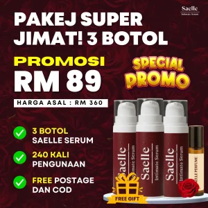 SAELLE SERUM - 3 BOTOL